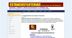 Desktop Screenshot of estancosyloteriaslae.com